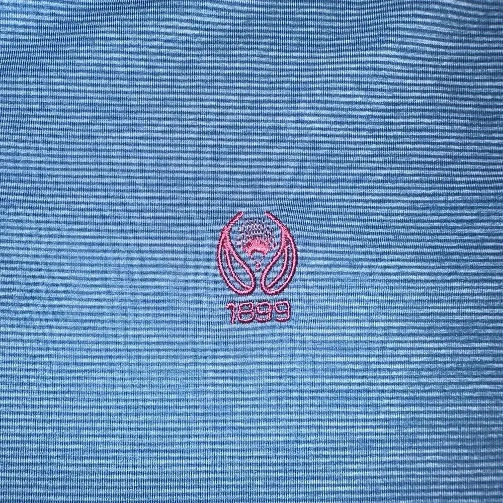 Johnnie-O Garden City Golf Club 1899 Thistle 1/4 Zip Pullover Large EUC